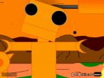 The Orange Robot in Level 2 (Earth for Orange)